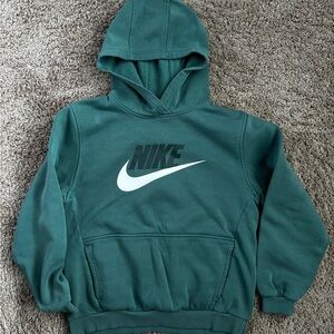 Boys Nike Teal Pullover Hoodie